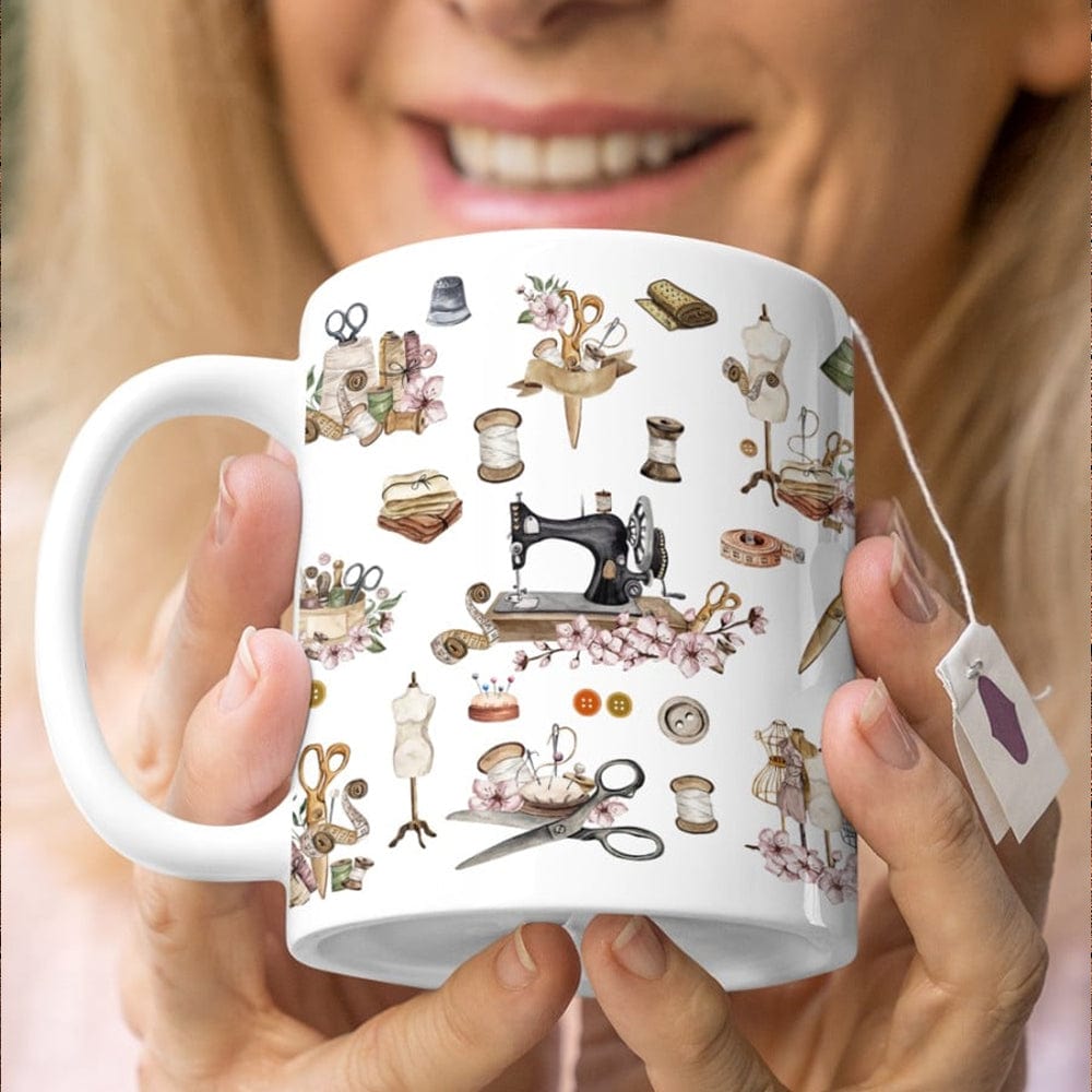 Taza de costura, taza