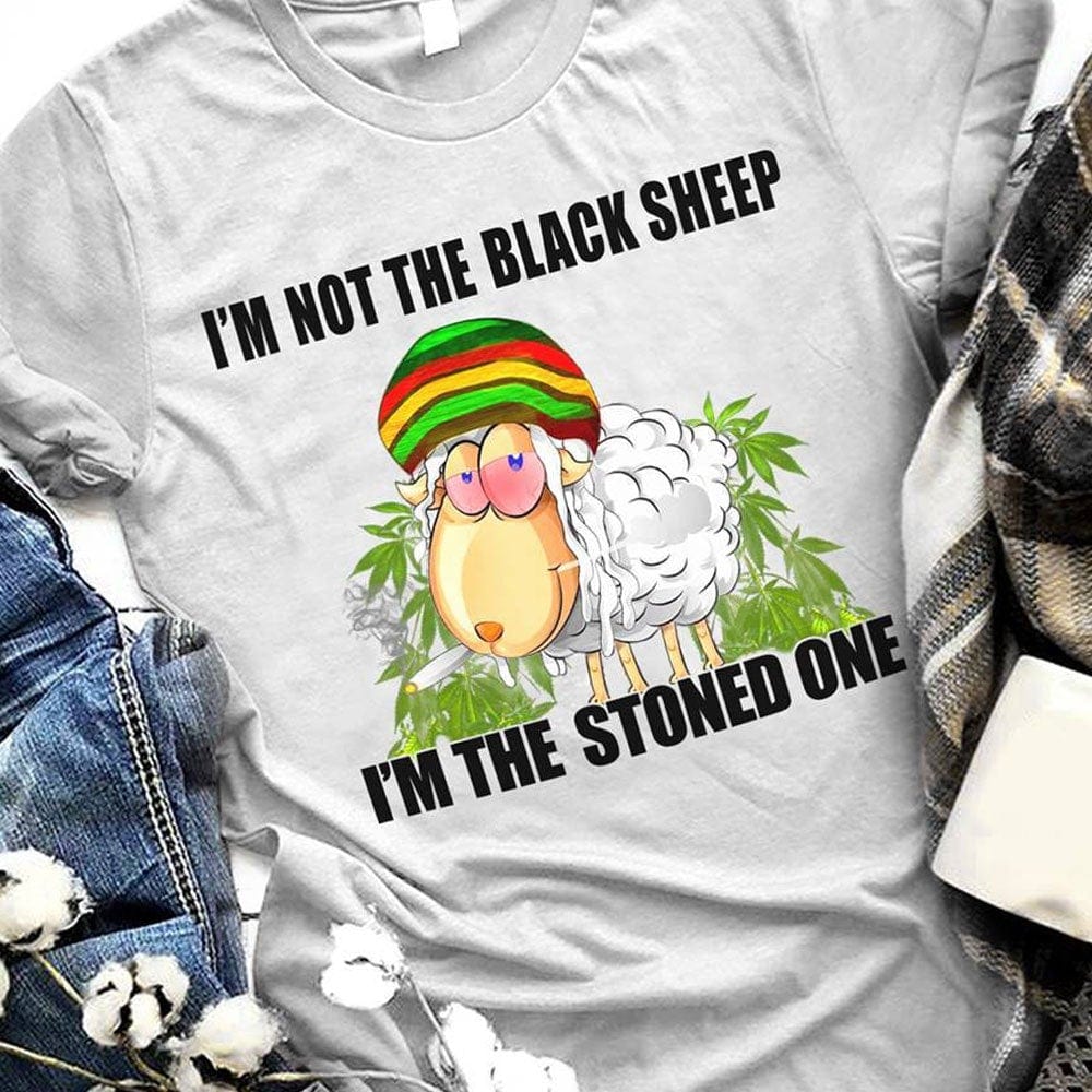 No soy la oveja negra, soy el drogado. Camisetas