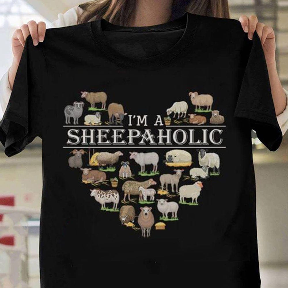 Camisetas Soy un adicto a las ovejas