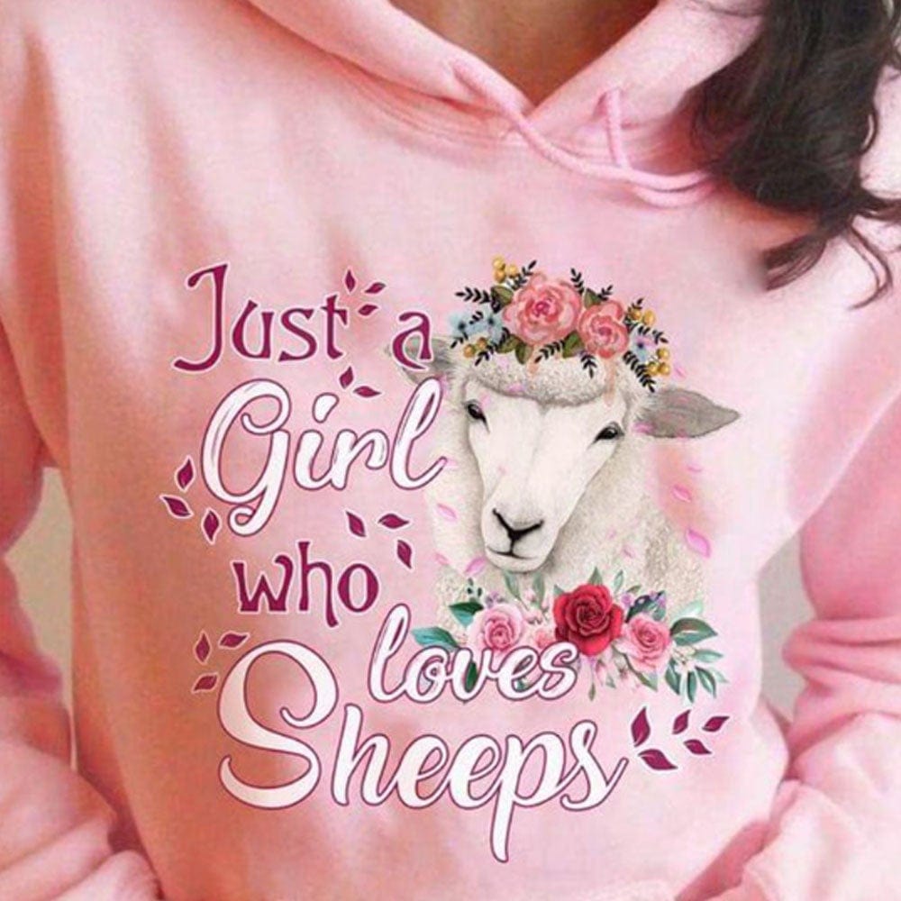 Solo una chica que ama las camisas de ovejas