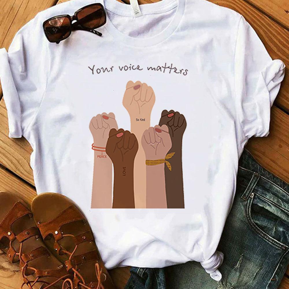 Camisetas para profesores Tu voz importa, manos Camisetas para profesores