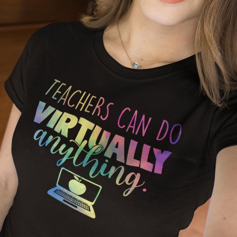 Camiseta de maestro virtual, el maestro puede hacer prácticamente cualquier cosa, regalo para el maestro