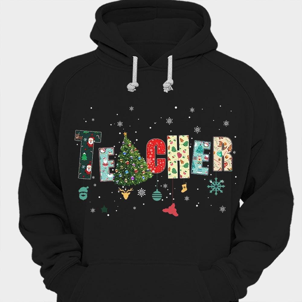 Camisetas navideñas para profesores
