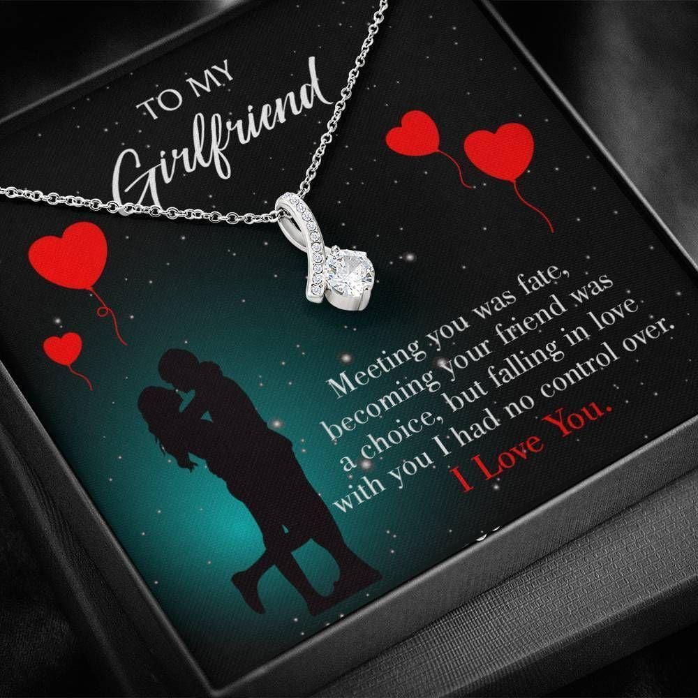 Collar Para Mi Novia: Conocerte Fue El Destino, Convertirme En Tu Amigo Fue Una Elección, Pero Enamorarme De Ti No Tuve Control Sobre Eso