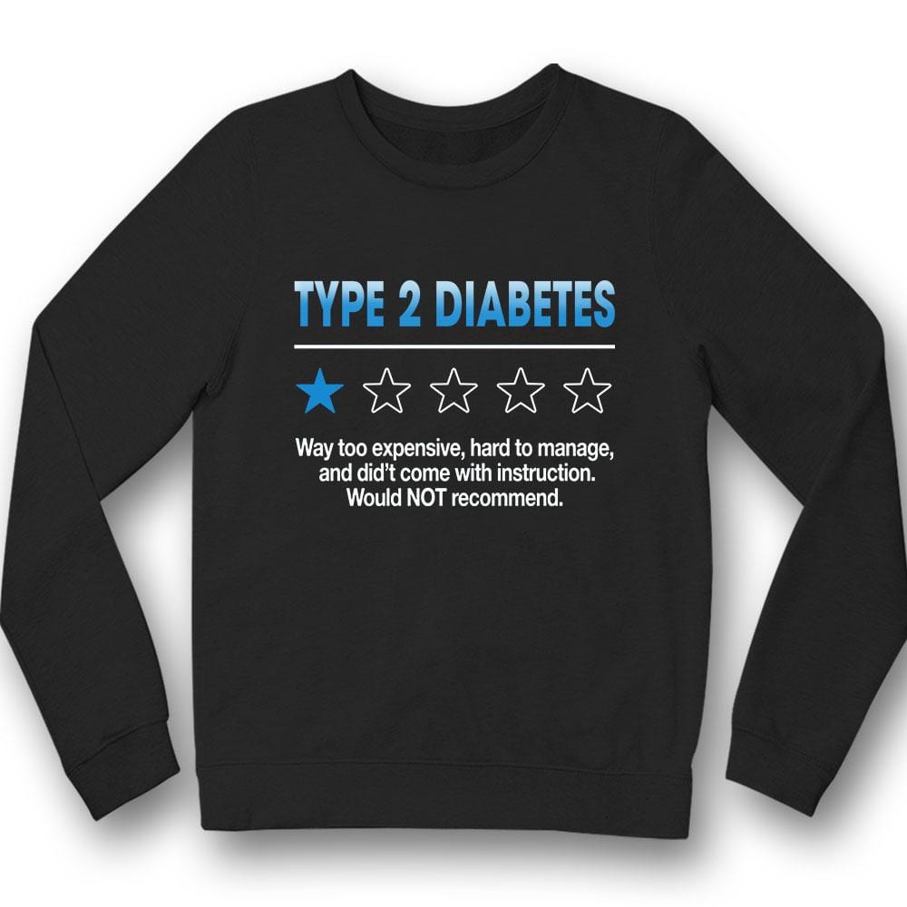 1 Out Of 5 Blue Stars, Type 2 Diabetes Awareness Support Shirt