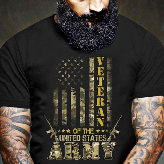 Camisetas de veteranos del ejército de los Estados Unidos