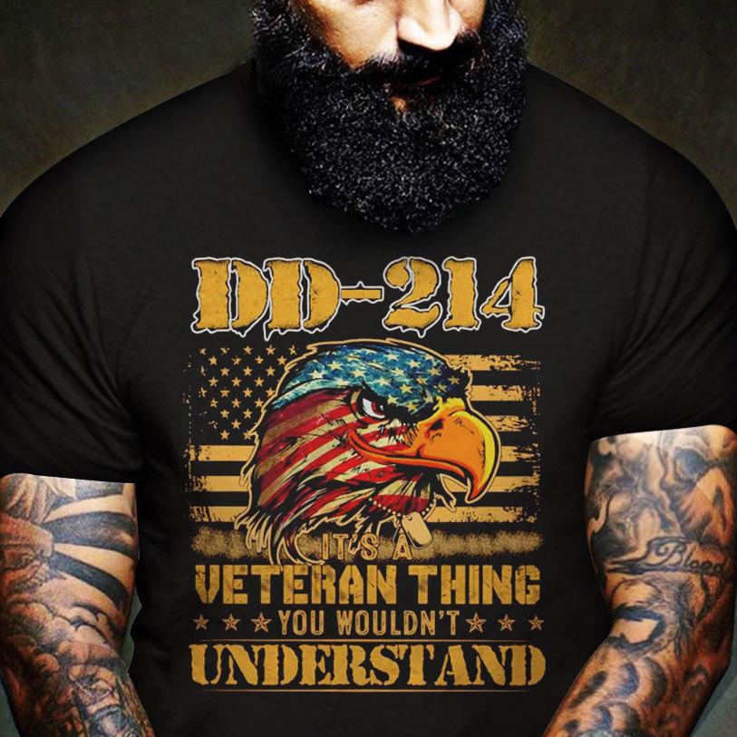 Dd 214 Es una cosa de veteranos que no entenderías Camisetas de águila