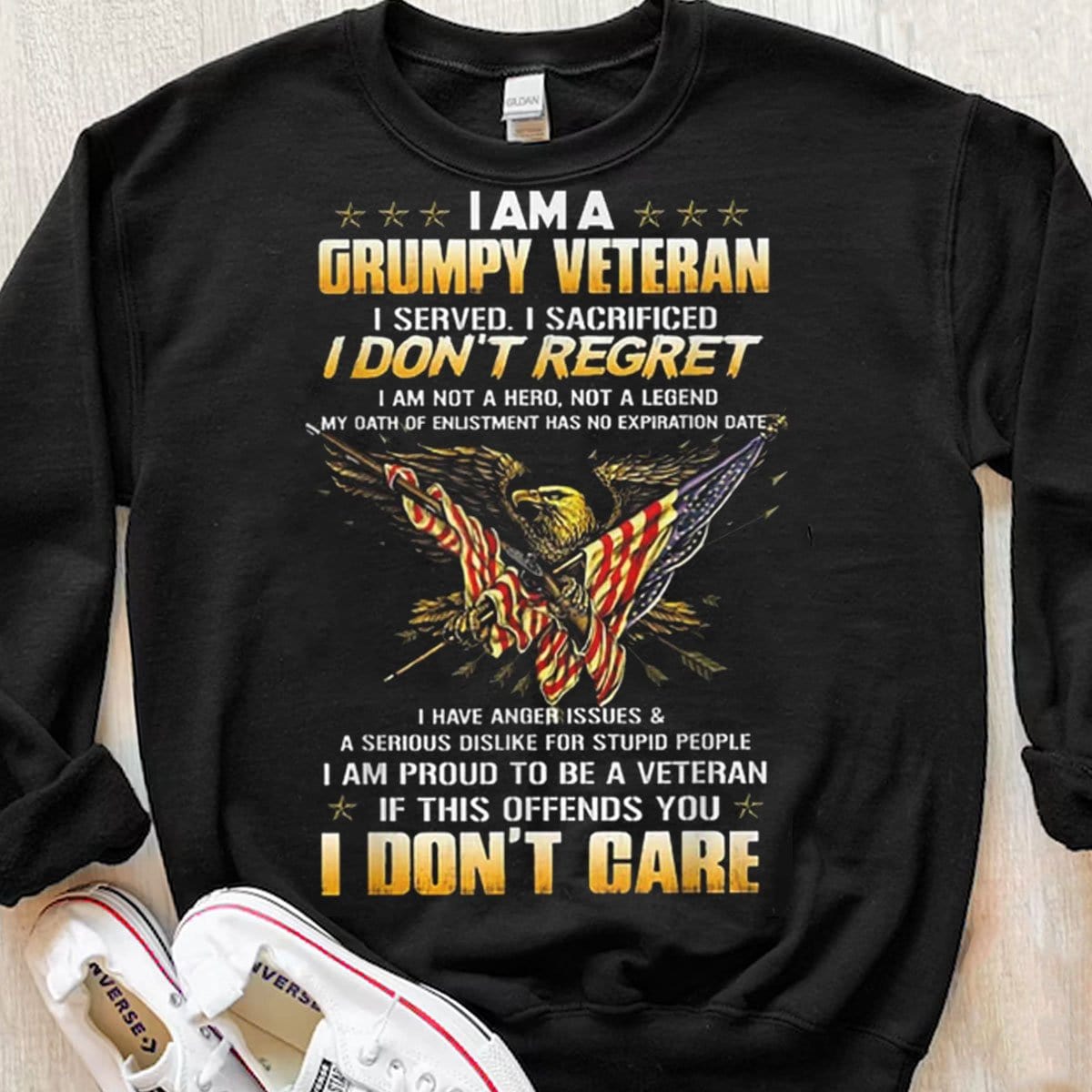 Soy un veterano gruñón. No me arrepiento de las camisetas de veteranos de Eagle