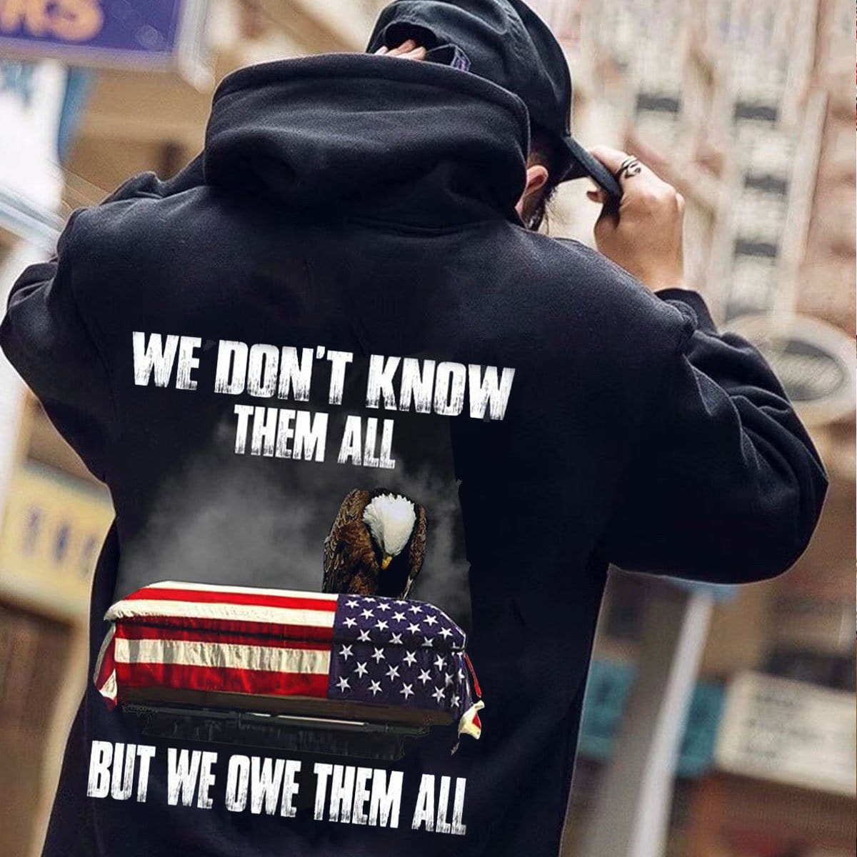 We Don't Know Them All But We Owe Them All Eagle Veteran Shirts