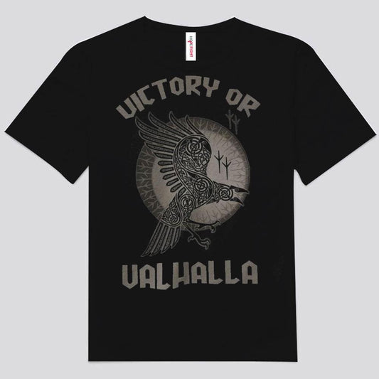 Camisetas vikingas de Victoria o Valhalla