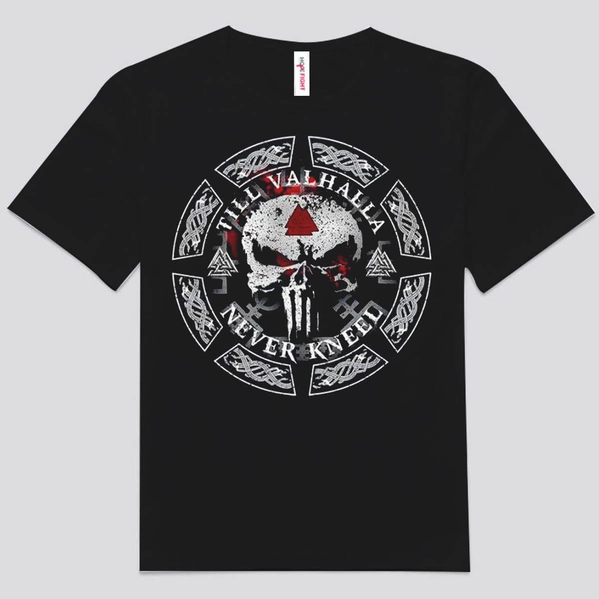 Camisetas vikingas que nunca te arrodillan hasta el Valhalla