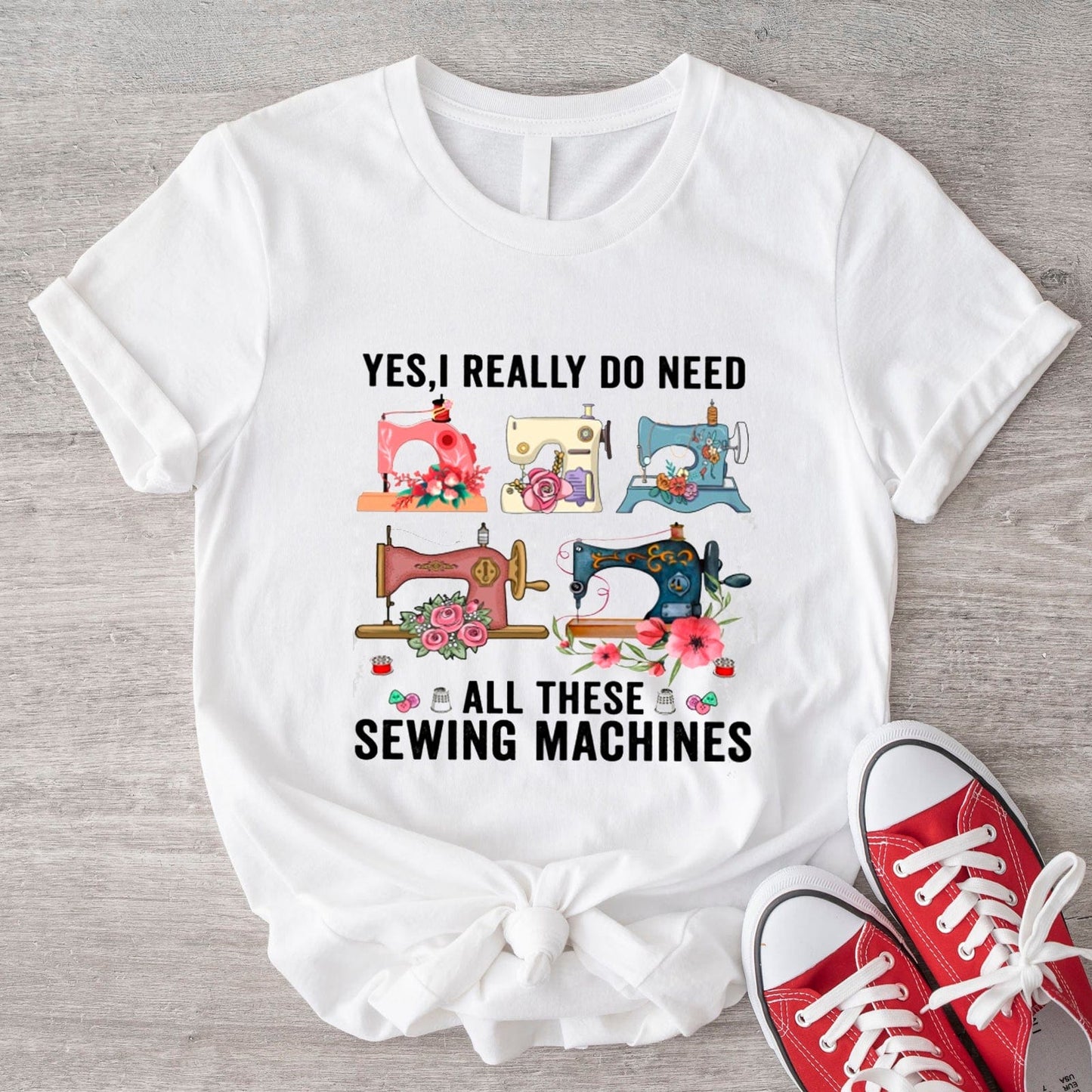 Sí, realmente necesito todas estas máquinas de coser
