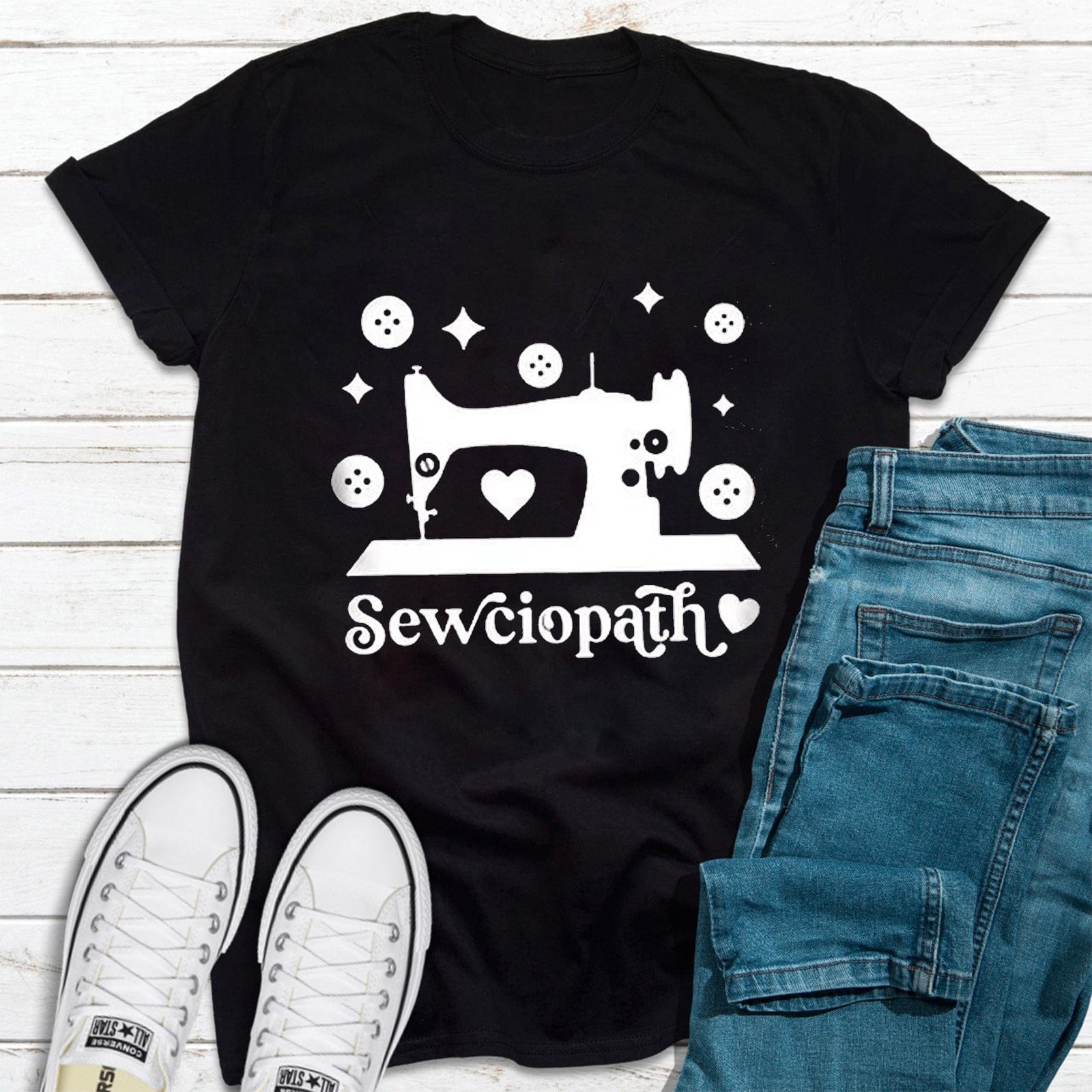 Sewciopath Sewing Machine Shirts