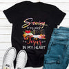 Sewing In My Veins Jesus In My Heart Shirts