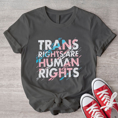 Trans Rights Are Human Rights, Support Transgender LGBT Pride Shirt