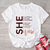 She Is Me Africa American Shirts