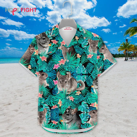 Tropical Chinchilla Hawaiian Shirt