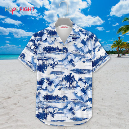 Hibiscus Ocean Hawaiian Shirt