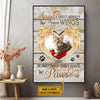 Personalized Cat Memorial Poster, Canvas, Angel Don't Always Has Wings, Sometime They Have Paws