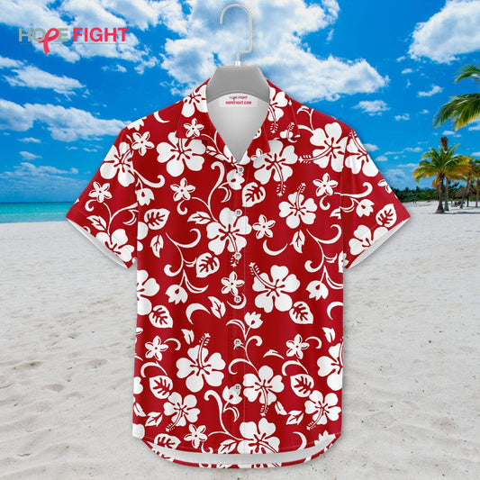 Vibrant Hibiscus Hawaiian Shirt