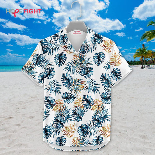 Tropical Leaf Hawaiian Shirt