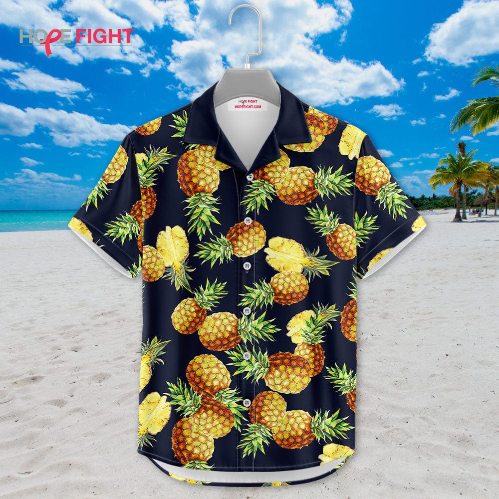 Pineapple Hawaiian Shirt for Summer Vibes