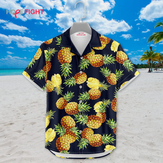Pineapple Hawaiian Shirt for Summer Vibes