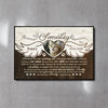 Personalized Cat Memorial Poster, Canvas - Someday We'll Meet Again Angel Wings Tribute