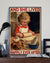 Girl Baking And She Lived Happily Ever After Poster, Canvas