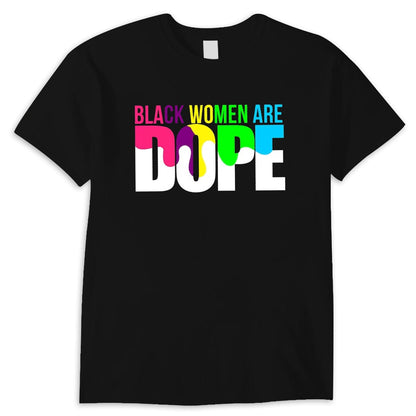 Camiseta Black Power con las mujeres negras como protagonistas, orgullosa mujer africana, camisetas afroamericanas