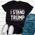 Camisetas con la frase "I Support Trump" para los fanáticos de Trump