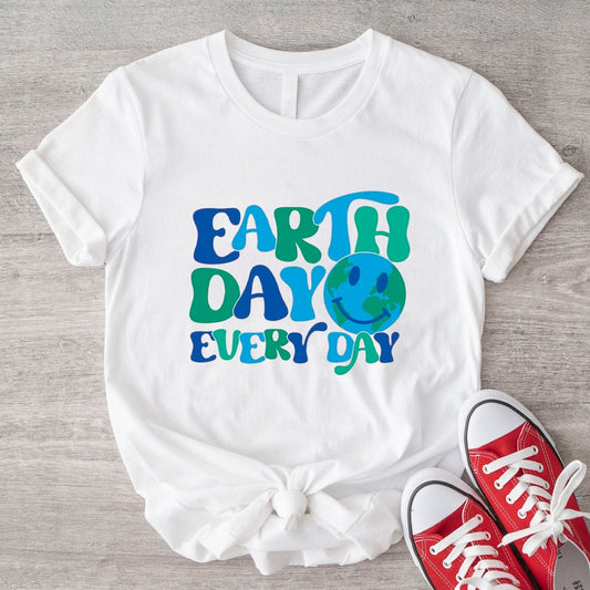 Funny Climate Earth Day Every Day Save the Earth T Shirt