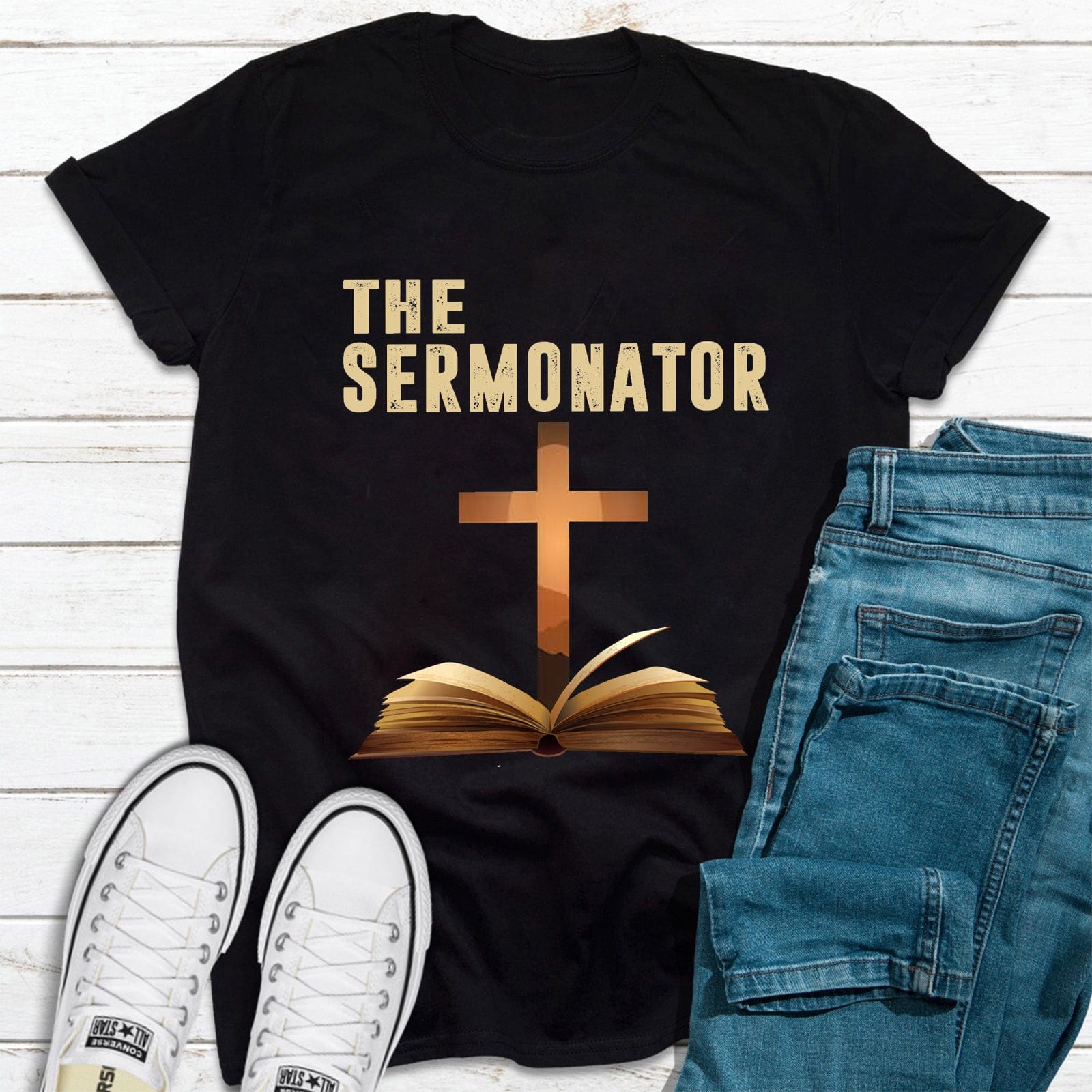 The Sermonator Jesus Shirt