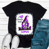 I Love Someone With Lupus Awareness Gnome T-Shirt