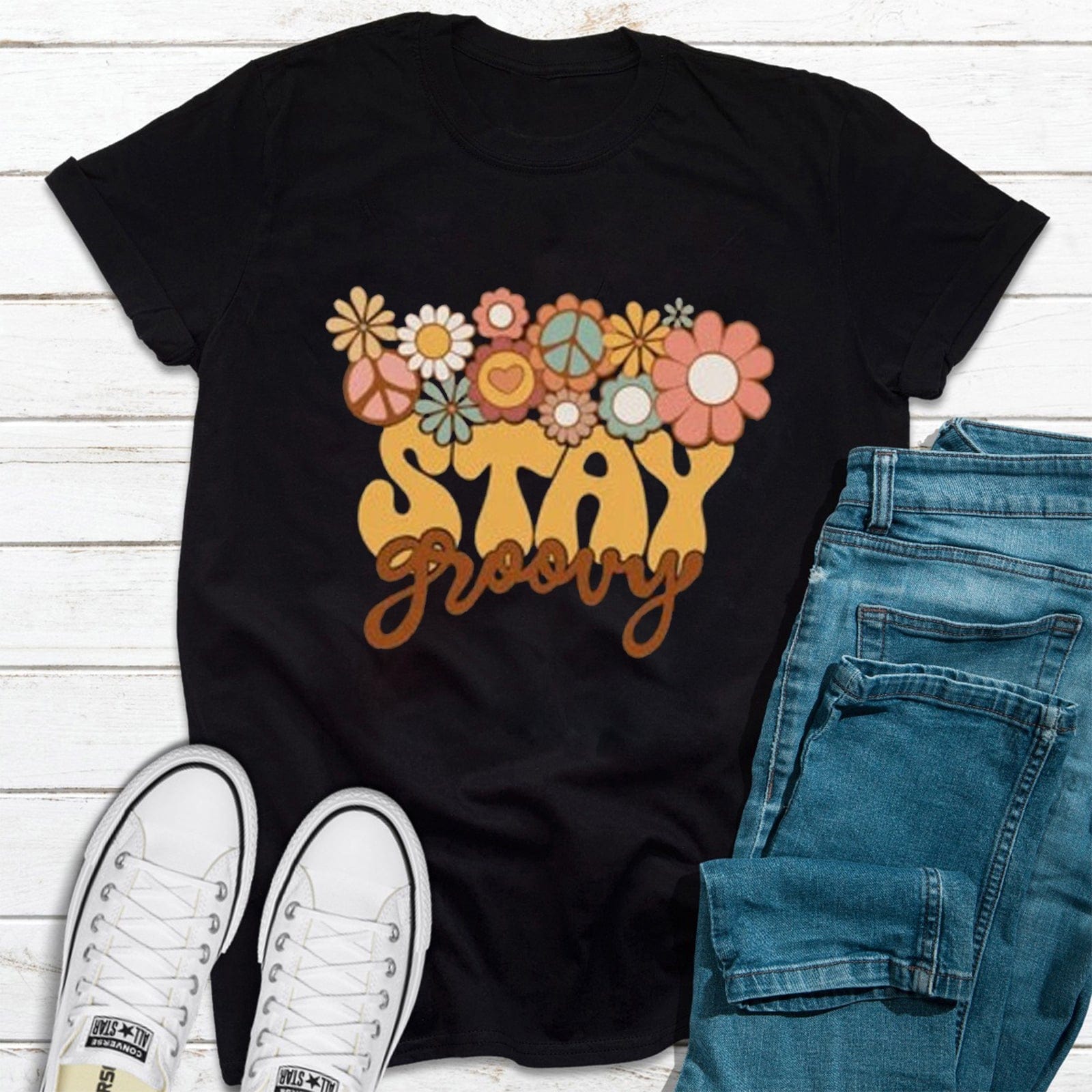 Stay Groovy Hippie Shirt