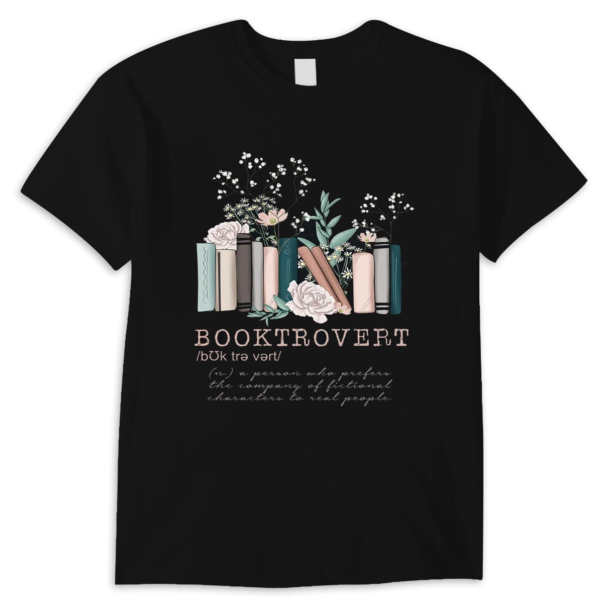 Booktrovert Shirt, Librarian Shirts Gifts for Book Lovers