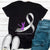 Lung Cancer Awareness T-Shirt with Purple Butterfly