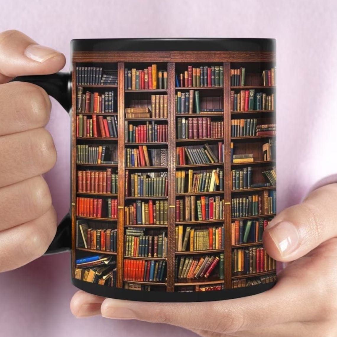 Library Books Coffee Mug
