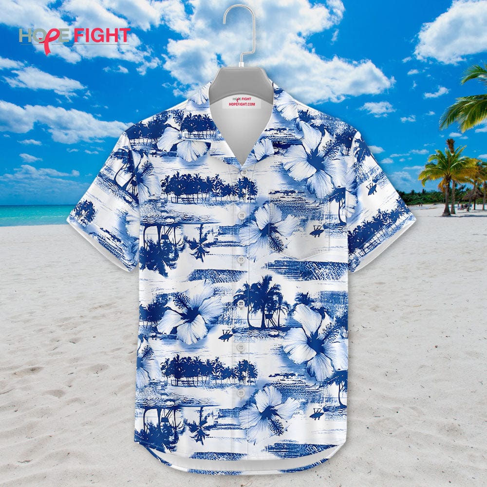 Hibiscus Ocean Hawaiian Shirt