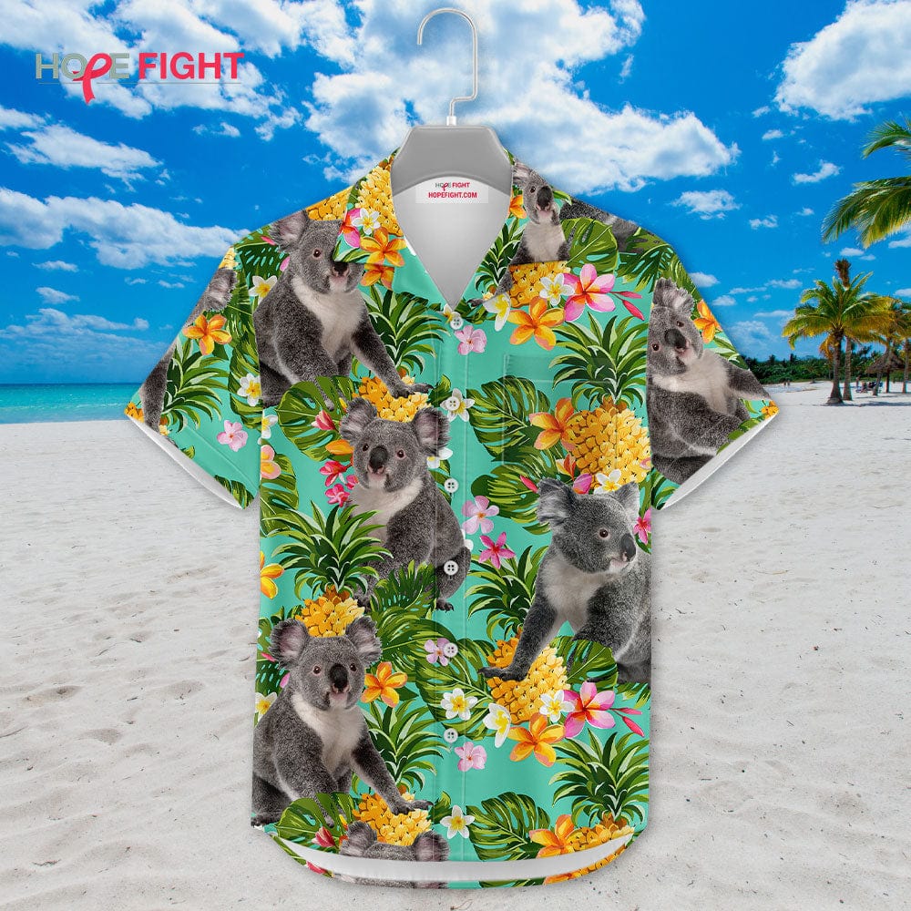 Pineapple Koala Hawaiian Shirt