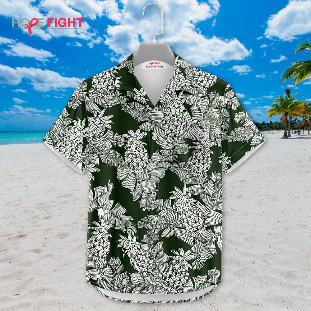 Pineapple Leaf Hawaiian Shirt