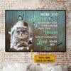 Personalized Cat Memorial Canvas - When You Believe Beyound What Your Eyes Can See