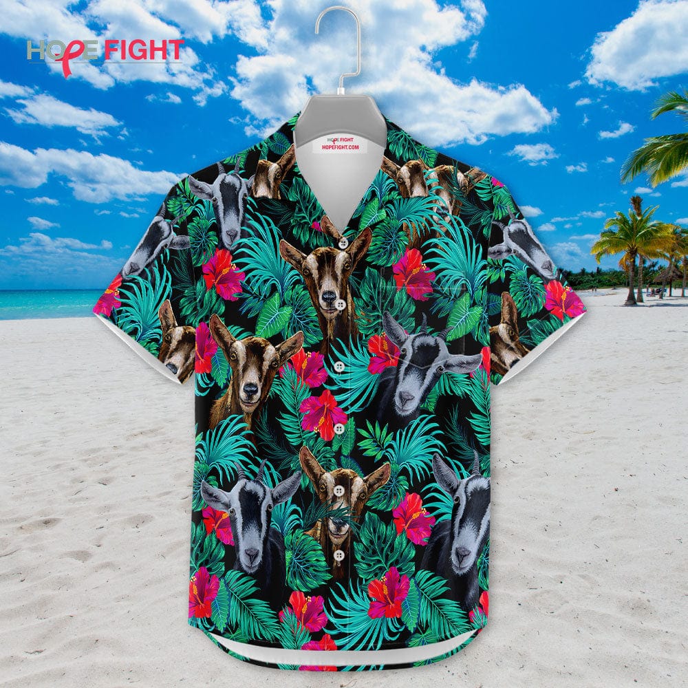 Tropical Goat Hawaiian Shirt