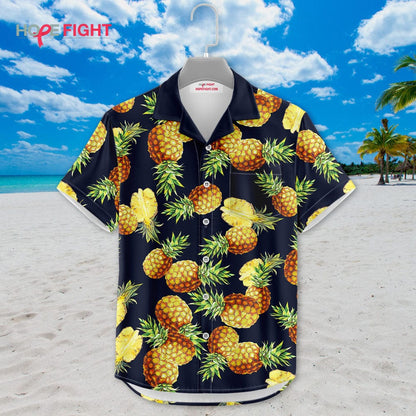 Pineapple Hawaiian Shirt for Summer Vibes