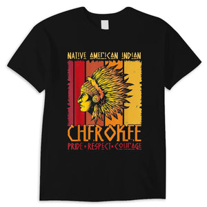 Camisa de indio nativo americano cherokee