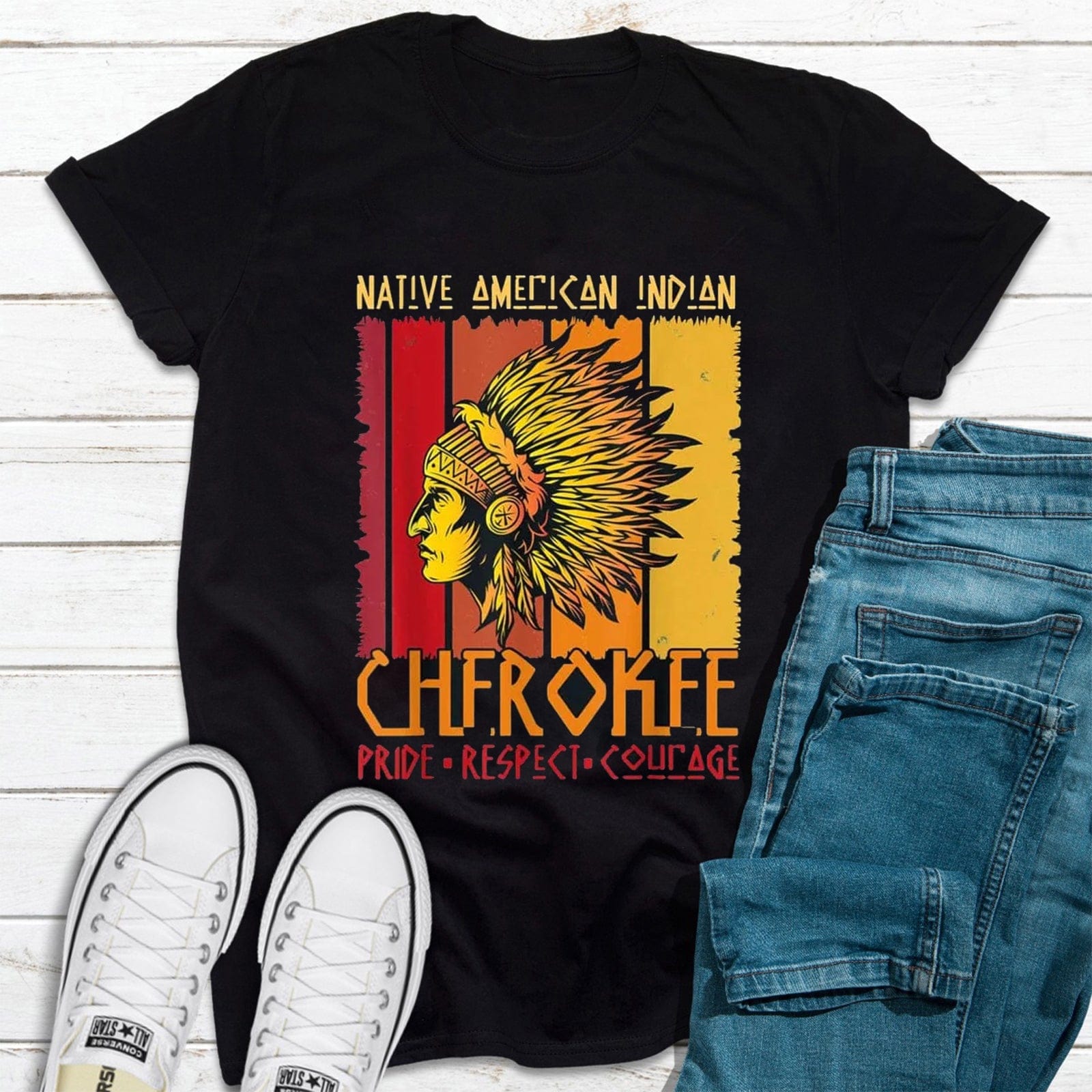 Camisa de indio nativo americano cherokee