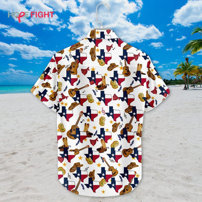 Texas Hawaiian Shirt - Lone Star State & Country Music Design