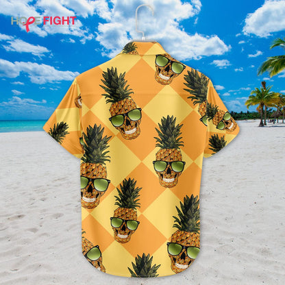 Pineapple Skull Hawaiian Shirt