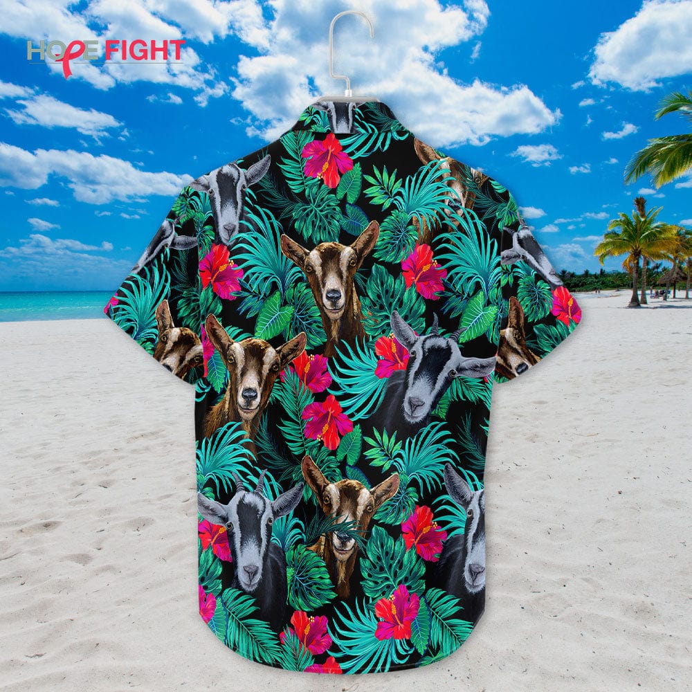 Tropical Goat Hawaiian Shirt