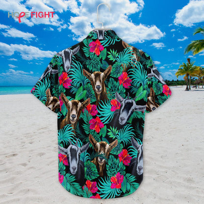 Tropical Goat Hawaiian Shirt